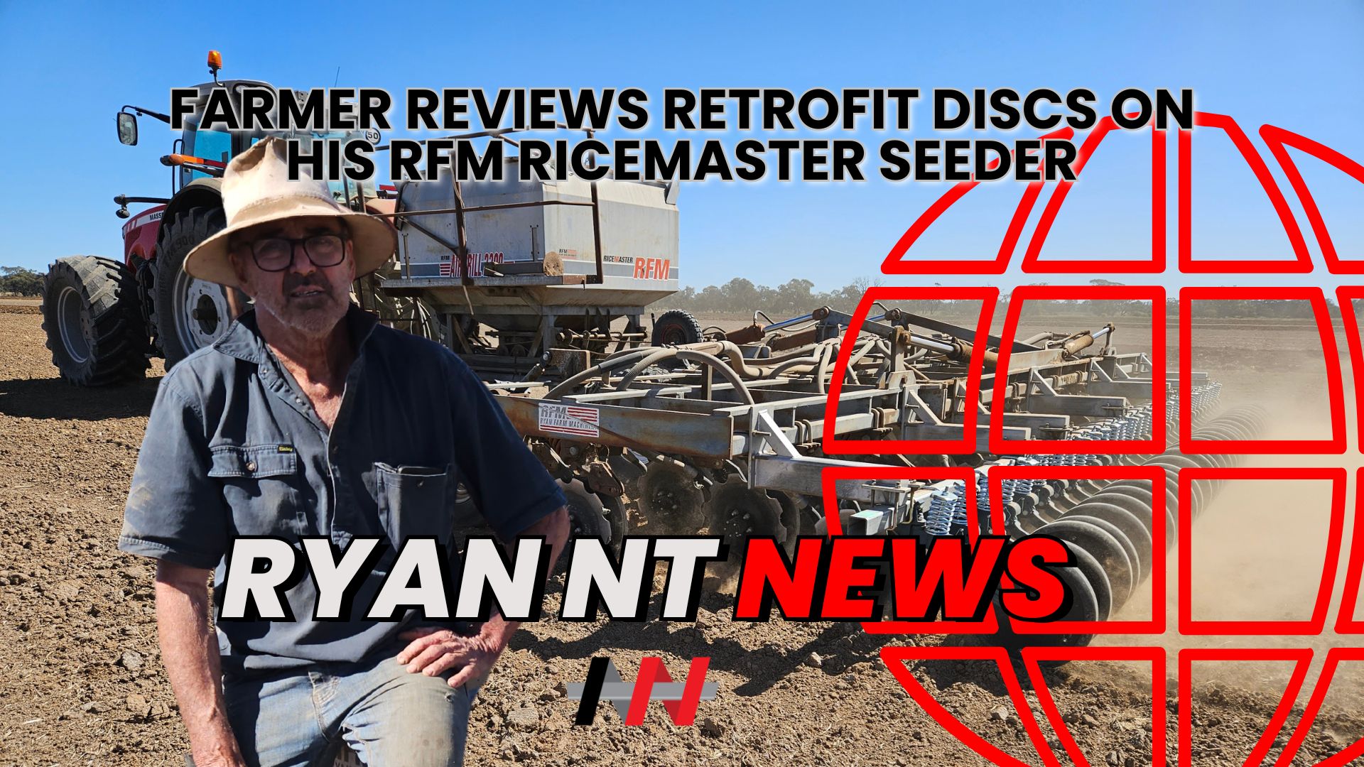 Gary Knagge retrofit discs on rfm air seeder