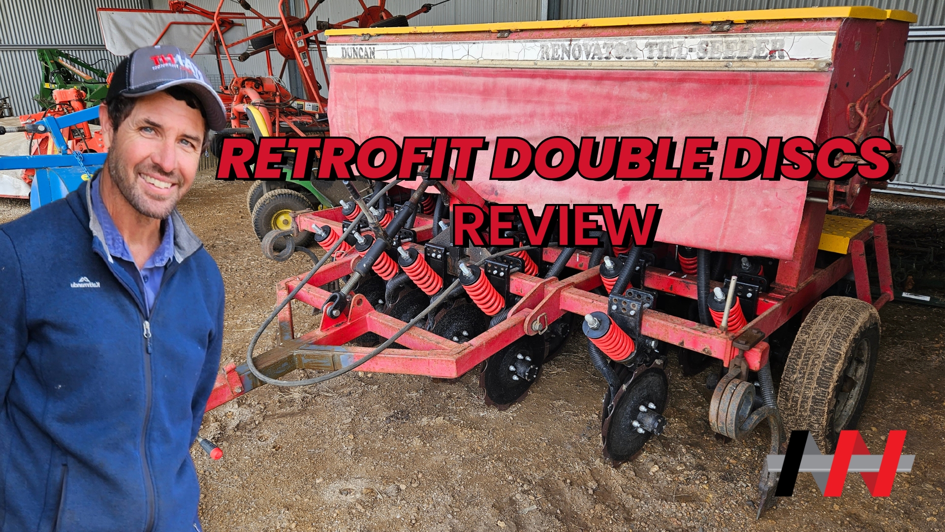 Chris Davis Retrofit Discs On a duncan seeder review